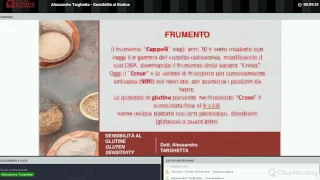 Sensibilità al glutine - Alessandro Targhetta
