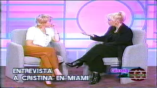 Entrevista a Cristina Saralegui por Gisela Valcárcel - 1994
