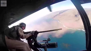 UH-1Y Venom Engage Targets With Rockets & Machine Guns