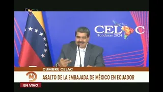 Maduro ordena cierre de embajada en Ecuador tras asalto de Daniel Noboa a embajada de México