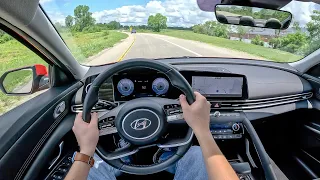 2023 Hyundai Elantra Limited - POV Test Drive (Binaural Audio)