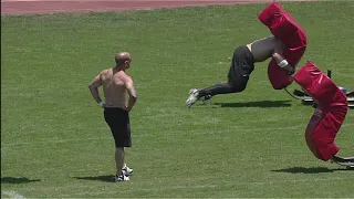 2012 CrossFit Games - Sprint/Rope-Sled: Men, Heat 4