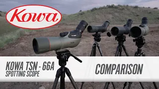 How does the Kowa TSN-66a spotting scope stack up against the best 65mm spotters?