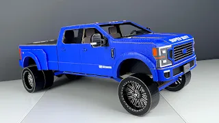 2020 Ford F450 Super Duty from cardboard