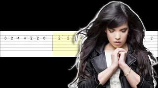 Indila - Tourner Dans Le Vide (Easy Guitar Tabs Tutorial)