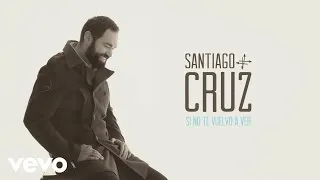 Santiago Cruz - Si No Te Vuelvo a Ver (Cover Audio)