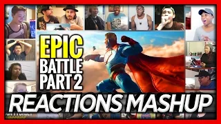 Injustice 2 Gameplay Reveal Trailer Reaction's Mashup (Gamers React)