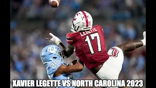 Xavier Legette (#17 South Carolina WR( VS North Carolina 2023 (All Plays)