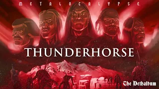 Metalocalypse: Dethklok | Thunderhorse (Lyric Video) | Adult Swim