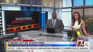 Deadly shooting on Watts Street in Durham