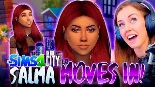 💁SALMA MOVES IN!💑 (The Sims 4 IN THE CITY #1! 🏩)