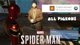 Pigeon Hunter Trophy Guide - Catch All of Howard's Pigeons - Spider Man PS4