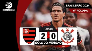 FLAMENGO 2X0 CORINTHIANS - GOLS DO MENGÃO - BRASILEIRÃO 2024 - NARRAÇÃO RAFA PENIDO