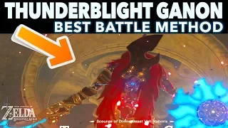 The EASIEST Way to Defeat Thunderblight Ganon - Zelda Breath of the Wild