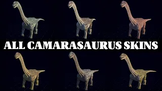 ALL CAMARASAURUS SKINS | JURASSIC WORLD EVOLUTION 2