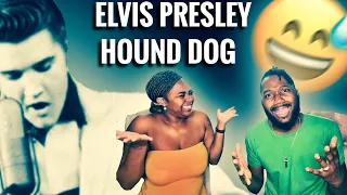 Our First Time Hearing | Elvis Presley “Hound Dog” HILARIOUS REACTION😅