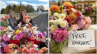 Last Big Vegetable & Flower Harvest! 🌿🌸🥰 // Garden Answer