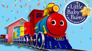 The Color Train Song | LittleBabyBum - Nursery Rhymes for Babies! ABCs and 123s | LBB