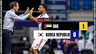 #AsianQualifiers - Group A | United Arab Emirates 1 - 0 Korea Republic