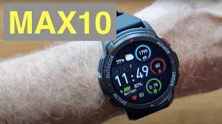 SENBONO MAX10 IP68 Waterproof Bluetooth Calling BP Dress Fitness Smartwatch: Unboxing and 1st Look