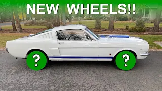 New Wheels and Tires for my 1966 Fastback!