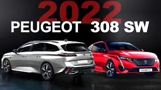 All-New 2022 Peugeot 308 SW - Officially Unveiled as Estate 2021 Model with GT-Line