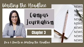 HEADLINE WRITING : News| Chapter 3 Campus Journalism