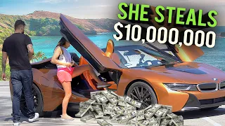 GOLD DIGGER STEALS MY MONEY UNEXPECTEDLY 😱💰 - CRAZY ENDING !