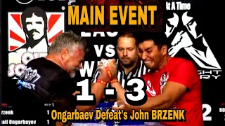 John BRZENK vs Kydyrgali Ongarbaev - East vs West 4
