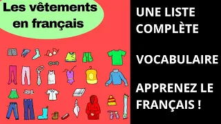 (TOUS) les vêtements en français!