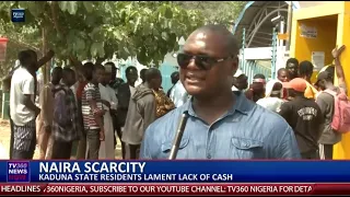 Naira Scarcity: Kaduna state residents lament lack of cash