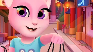 🐱❤️🥰cat cooking resepi😋🍧 #subscribe #mobilega #viralvideo #cat #game  #mytalkingangela2