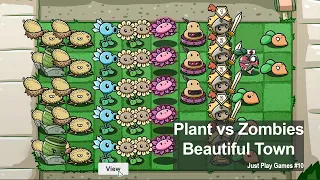 [Plants vs Zombies Beautiful Town] I tried endless mode