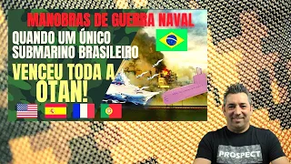 Português reage a QUANDO O S31 TAMOIO DA MARINHA DO BRASIL AFUNDOU UM PORTA AVIÕES E VENCEU A OTAN