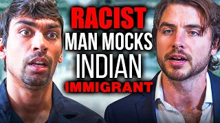 Racist Man Crosses the Line with Indian Immigrant 😳