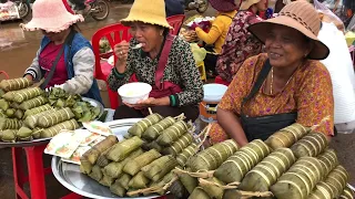 Amazing Lively Country Village Market Tour at Ban Long Market | Plenty of Healthy and Organic Foods