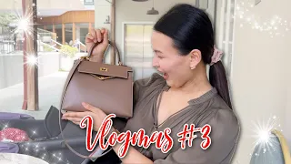 Back at work, Hermès shopping, Xmas brunch with @msrach_ and @luxe.musings 🎄 etc! Vlogmas #3