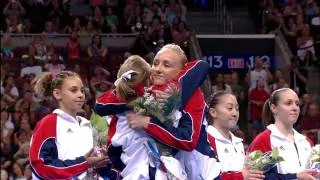 Shawn Johnson and Nastia Liukin Named to the Team - 2008 Olympic Trials - Day 2