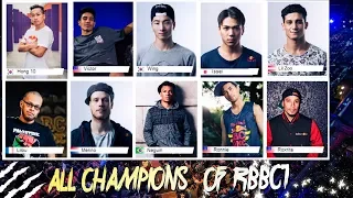 ALL CHAMPIONS OF RED BULL BC ONE 🏆 ALL BBOYS