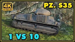 World of Tanks | Pz.Kpfw. S35 739 (f) - 13 Kills - 1,7K Damage - 1 VS 10 Gameplay