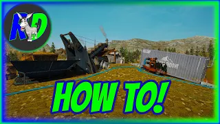 How To Set Up A Tier 3 Wash Plant In Gold Rush!