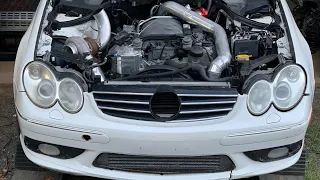 CLK500 TURBO ON THE DYNO