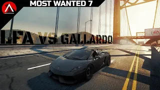 Lamborghini Gallardo VS Lexus LFA - Most Wanted 7 - Need For Speed Most Wanted 2012