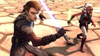 Anakin Trains Ahsoka on Christophsis [4K HDR] - Star Wars: The Clone Wars Extended 2008 Film Cut