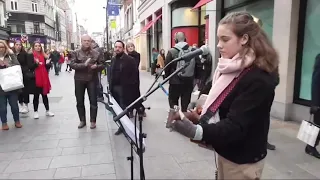 Allie Sherlock Always Remember Us This Way A Star Is Born Cover - Grafton Street, Dublin