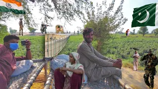 How Pakistani Live Near india Border? - Zero line village