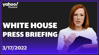 White House Press Secretary Jen Psaki holds briefing