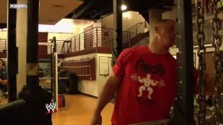 John Cena's incredible leg workout