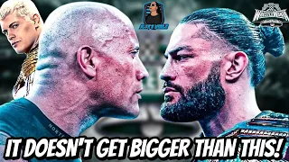 Why The Rock vs Roman Reigns SHOULD Main Event WWE Wrestlemania 40!