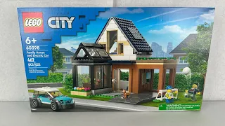 LEGO City 60398 "Family house and electric car" Set review !!!
